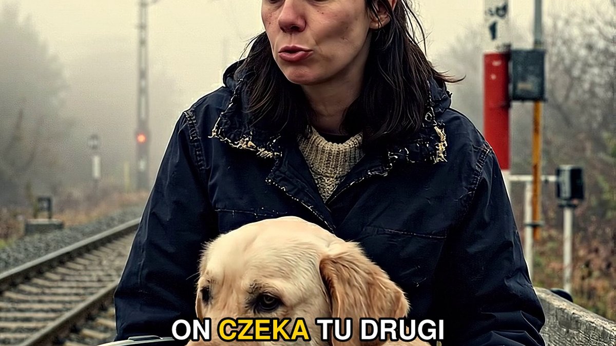 # Pies czekał na peronie w Radomsku
