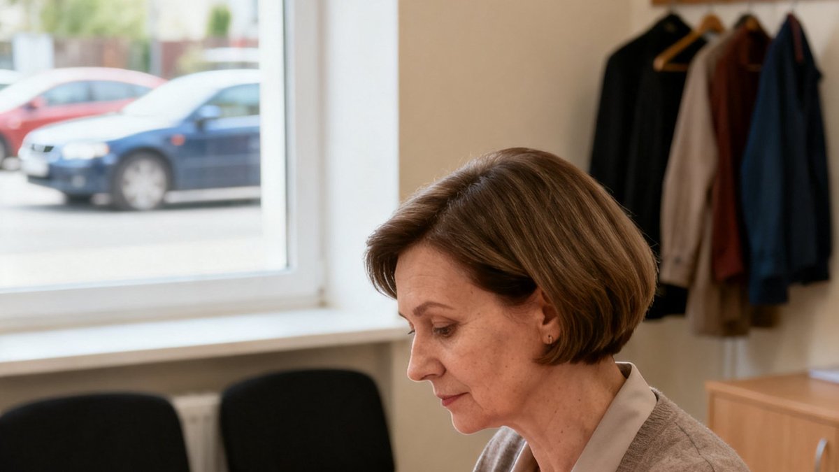 Halina i puste krzesło